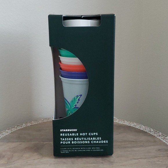 Starbucks Other - NWT Starbucks Reusable hot cups
